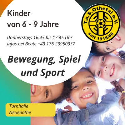 Bewegung Spiel und Sport