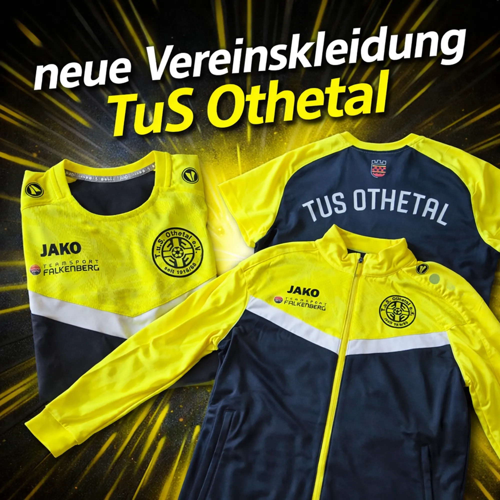 Shirts und Jacken sind da